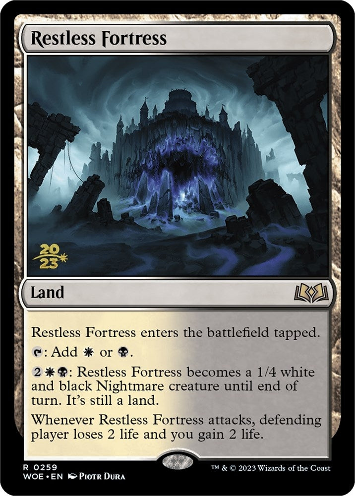 Image for Restless Fortress (Prerelease Cards) (259) - Magic: The Gathering