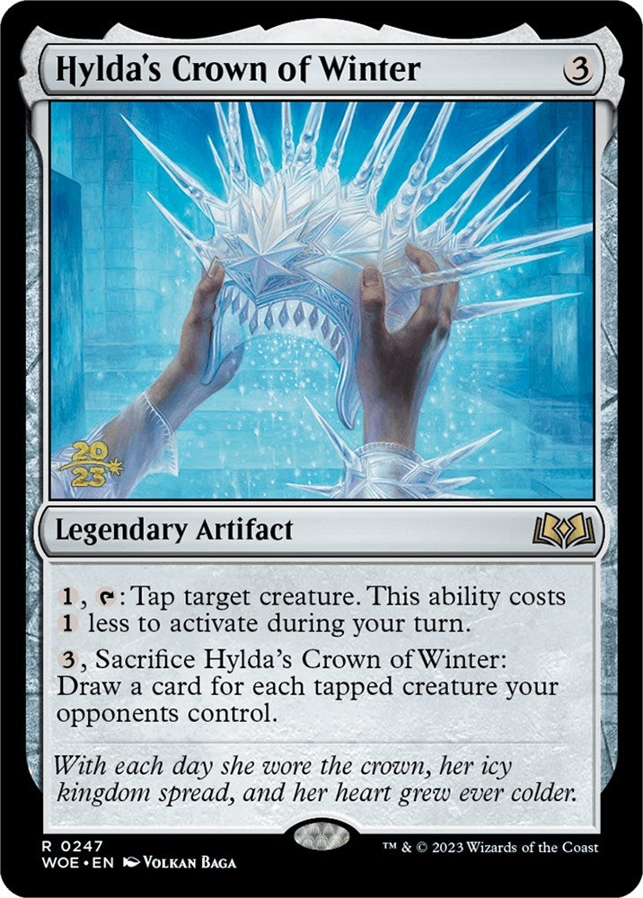 Image for Hylda's Crown of Winter (Prerelease Cards) (247) - Magic: The Gathering