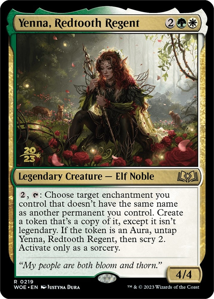 Image for Yenna, Redtooth Regent (Prerelease Cards) (219) - Magic: The Gathering