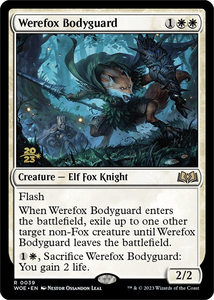 Image for Werefox Bodyguard (Prerelease Cards) (39) - Magic: The Gathering