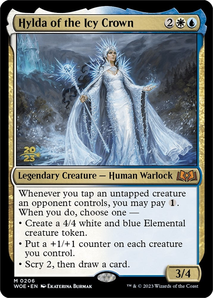 Image for Hylda of the Icy Crown (Prerelease Cards) (206) - Magic: The Gathering