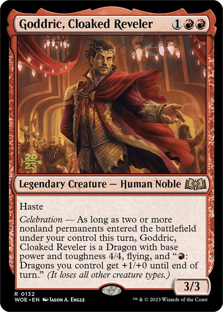 Image for Goddric, Cloaked Reveler (Prerelease Cards) (132) - Magic: The Gathering