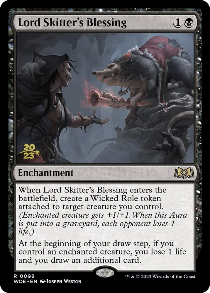 Image for Lord Skitter's Blessing (Prerelease Cards) (98) - Magic: The Gathering
