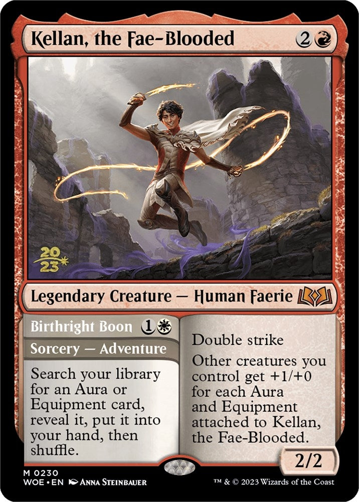 Image for Kellan, the Fae-Blooded (Prerelease Cards) (230) - Magic: The Gathering