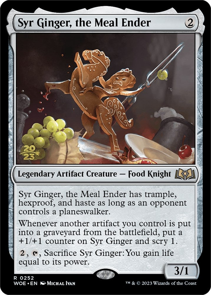 Image for Syr Ginger, the Meal Ender (Prerelease Cards) (252) - Magic: The Gathering