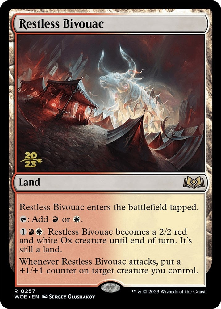 Image for Restless Bivouac (Prerelease Cards) (257) - Magic: The Gathering
