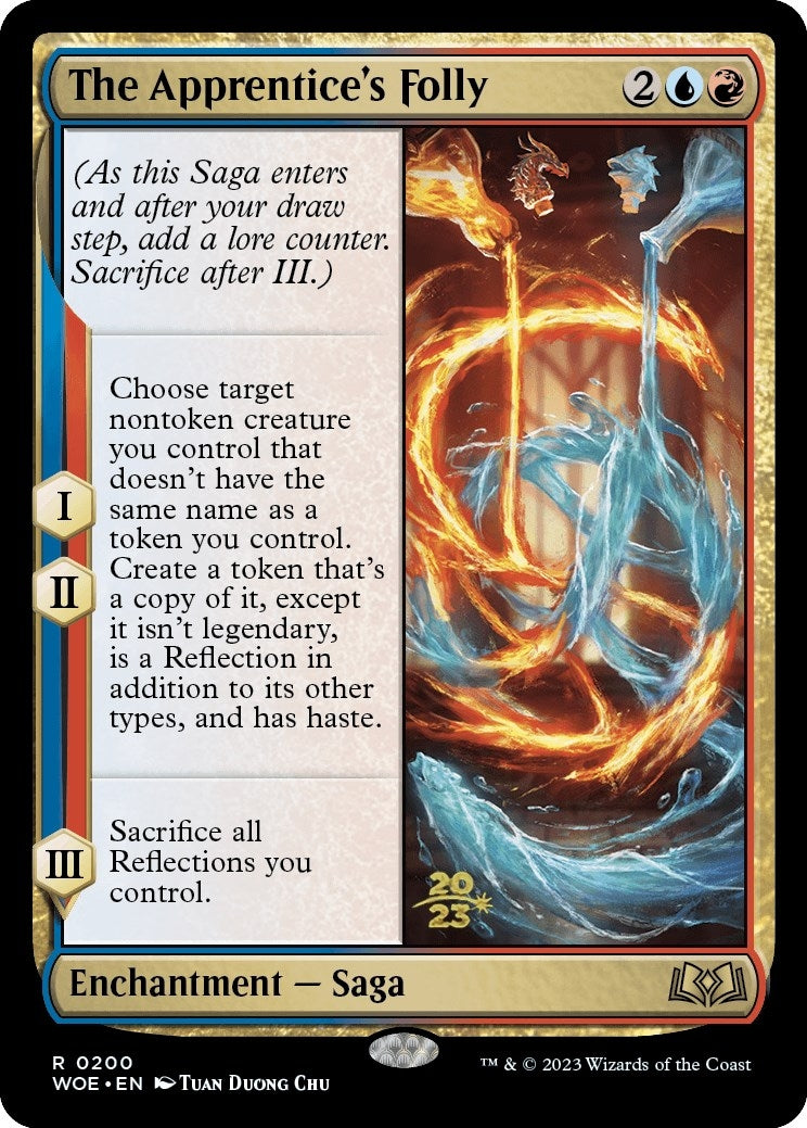 Image for The Apprentice's Folly (Prerelease Cards) (200) - Magic: The Gathering