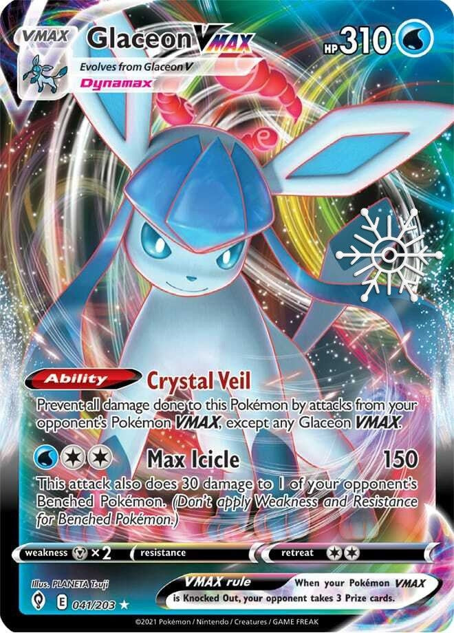 Image for Glaceon VMAX - 041/203 (Holiday Calendar) (Miscellaneous Cards & Products) (041/203) - Pokemon