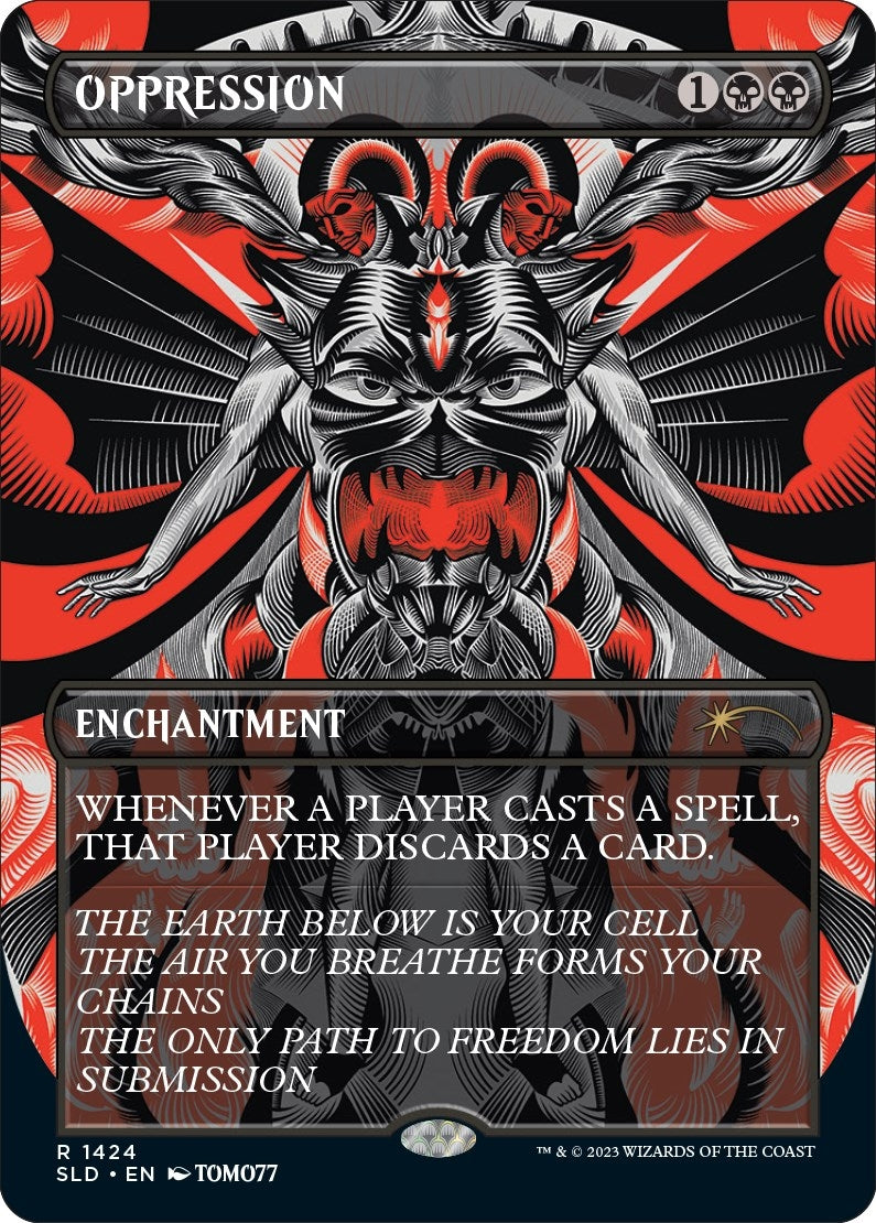 Image for Oppression (Secret Lair Drop Series) (1424) - Magic: The Gathering