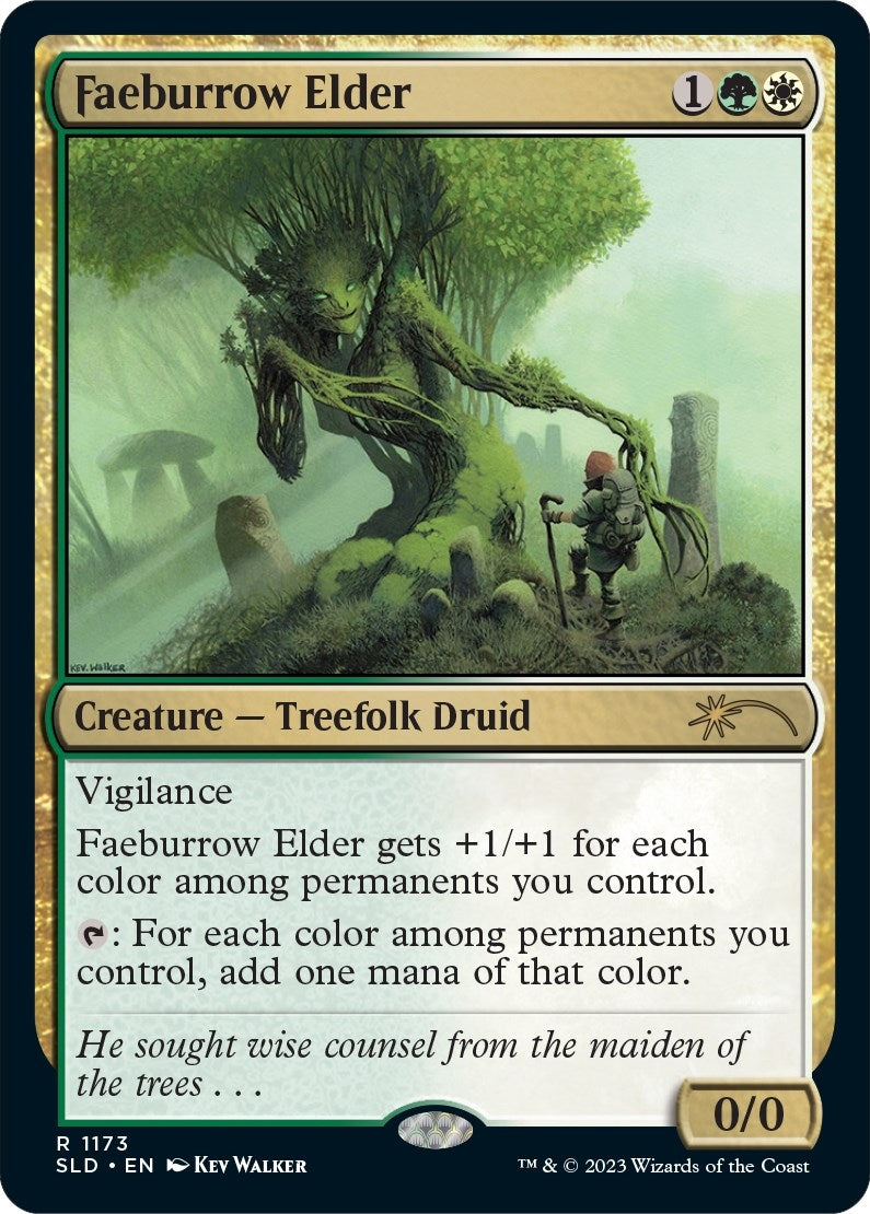Image for Faeburrow Elder (Secret Lair Drop Series) (1173) - Magic: The Gathering