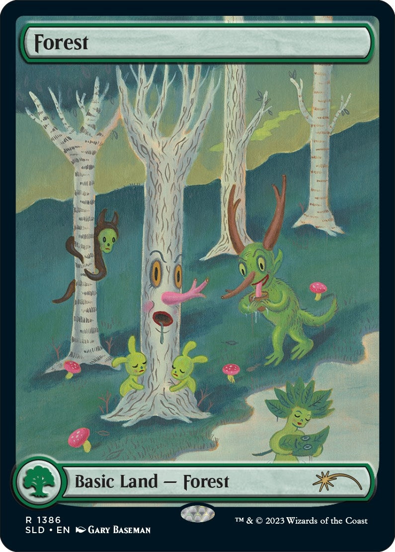 Image for Forest (1386) (Secret Lair Drop Series) (1386) - Magic: The Gathering