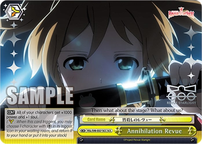 Image for Annihilation Revue (SCC) (Revue Starlight The Movie) (RSL/S98-E021SCC SCC) - Weiss Schwarz