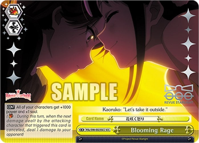 Image for Blooming Rage (SCC) (Revue Starlight The Movie) (RSL/S98-E023SCC SCC) - Weiss Schwarz
