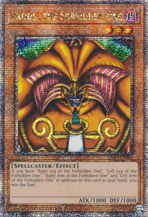 Image for Exodia the Forbidden One (Quarter Century Secret Rare) (25th Anniversary Tin: Dueling Heroes) (TN23-EN002) - YuGiOh