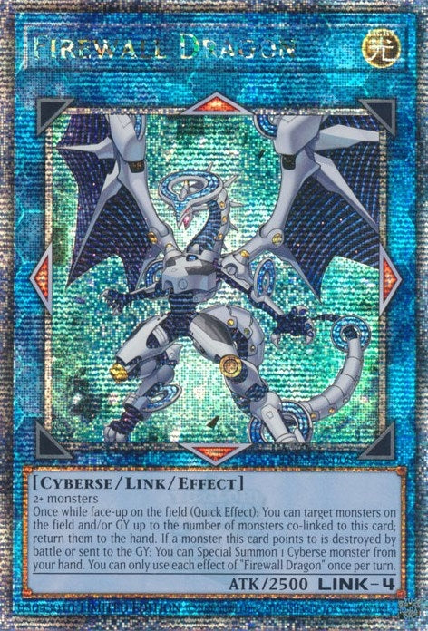 Image for Firewall Dragon (Quarter Century Secret Rare) (25th Anniversary Tin: Dueling Heroes) (TN23-EN008) - YuGiOh