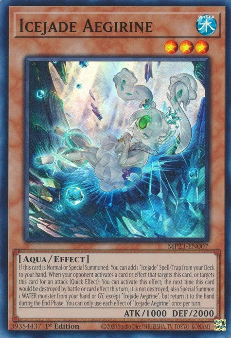 Image for Icejade Aegirine (25th Anniversary Tin: Dueling Heroes Mega Pack) (MP23-EN007) - YuGiOh
