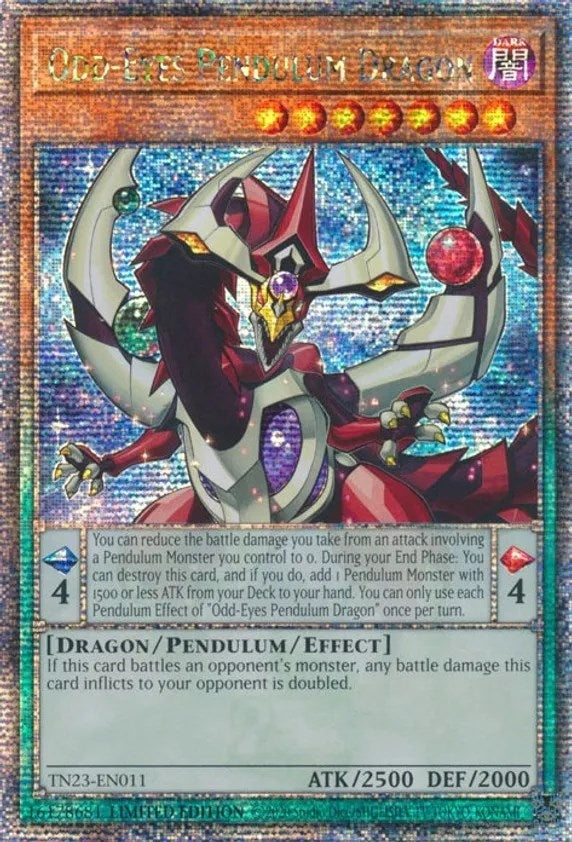 Image for Odd-Eyes Pendulum Dragon (Quarter Century Secret Rare) (25th Anniversary Tin: Dueling Heroes) (TN23-EN011) - YuGiOh