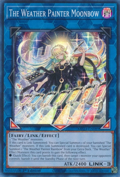 Image for The Weather Painter Moonbow (25th Anniversary Tin: Dueling Heroes Mega Pack) (MP23-EN089) - YuGiOh