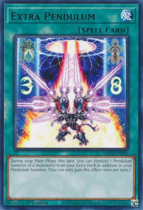 Image for Extra Pendulum (25th Anniversary Tin: Dueling Heroes Mega Pack) (MP23-EN090) - YuGiOh