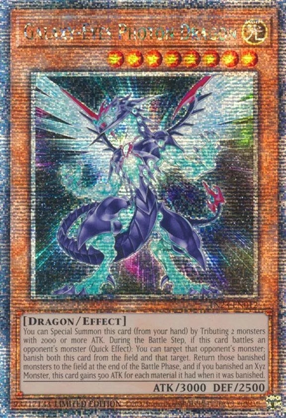 Image for Galaxy-Eyes Photon Dragon (Quarter Century Secret Rare) (25th Anniversary Tin: Dueling Heroes) (TN23-EN012) - YuGiOh