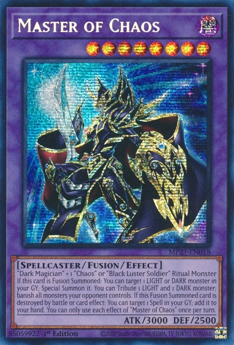 Image for Master of Chaos (25th Anniversary Tin: Dueling Heroes Mega Pack) (MP23-EN018) - YuGiOh