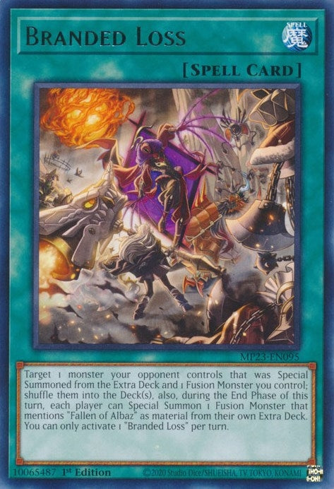 Image for Branded Loss (25th Anniversary Tin: Dueling Heroes Mega Pack) (MP23-EN095) - YuGiOh