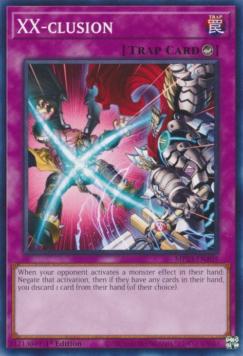 Image for XX-clusion (25th Anniversary Tin: Dueling Heroes Mega Pack) (MP23-EN109) - YuGiOh
