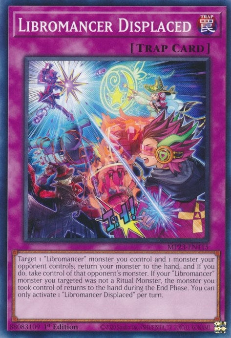 Image for Libromancer Displaced (25th Anniversary Tin: Dueling Heroes Mega Pack) (MP23-EN115) - YuGiOh