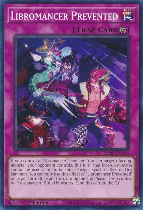 Image for Libromancer Prevented (25th Anniversary Tin: Dueling Heroes Mega Pack) (MP23-EN116) - YuGiOh