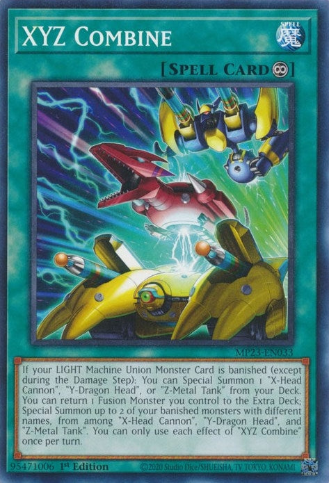 Image for XYZ Combine (25th Anniversary Tin: Dueling Heroes Mega Pack) (MP23-EN033) - YuGiOh