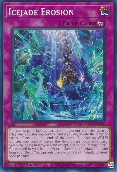 Image for Icejade Erosion (25th Anniversary Tin: Dueling Heroes Mega Pack) (MP23-EN036) - YuGiOh