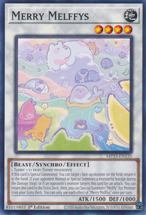 Image for Merry Melffys (25th Anniversary Tin: Dueling Heroes Mega Pack) (MP23-EN135) - YuGiOh