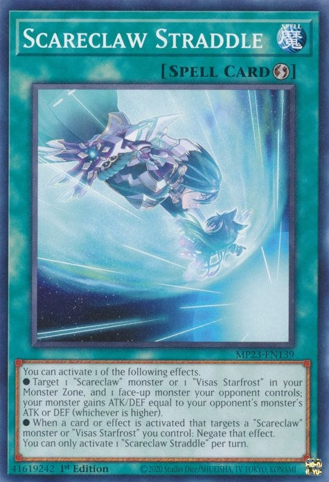 Image for Scareclaw Straddle (25th Anniversary Tin: Dueling Heroes Mega Pack) (MP23-EN139) - YuGiOh
