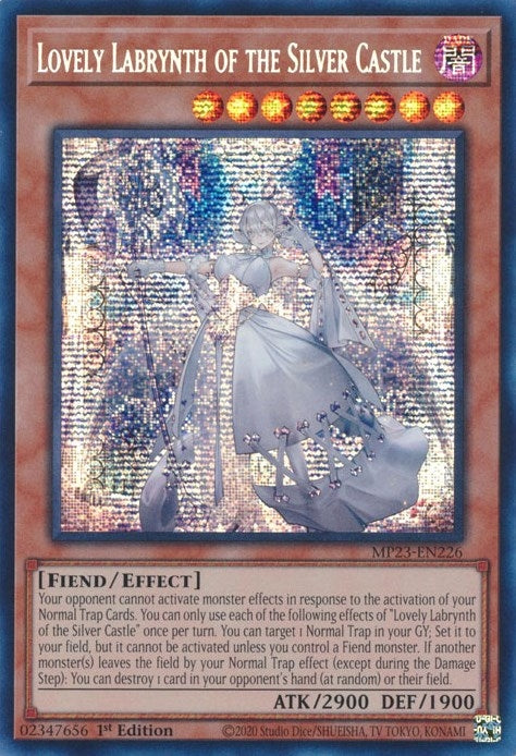Image for Lovely Labrynth of the Silver Castle (25th Anniversary Tin: Dueling Heroes Mega Pack) (MP23-EN226) - YuGiOh