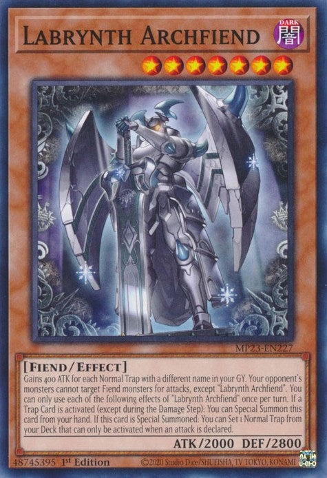 Image for Labrynth Archfiend (25th Anniversary Tin: Dueling Heroes Mega Pack) (MP23-EN227) - YuGiOh
