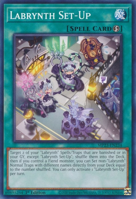 Image for Labrynth Set-Up (25th Anniversary Tin: Dueling Heroes Mega Pack) (MP23-EN234) - YuGiOh