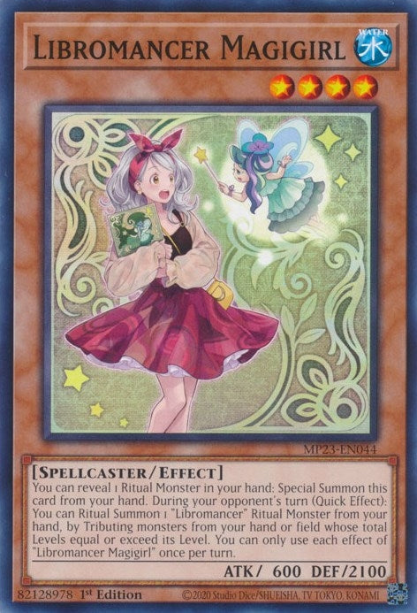 Image for Libromancer Magigirl (25th Anniversary Tin: Dueling Heroes Mega Pack) (MP23-EN044) - YuGiOh