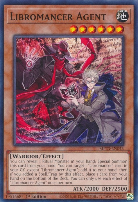 Image for Libromancer Agent (25th Anniversary Tin: Dueling Heroes Mega Pack) (MP23-EN045) - YuGiOh