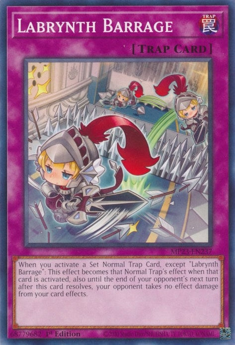 Image for Labrynth Barrage (25th Anniversary Tin: Dueling Heroes Mega Pack) (MP23-EN237) - YuGiOh