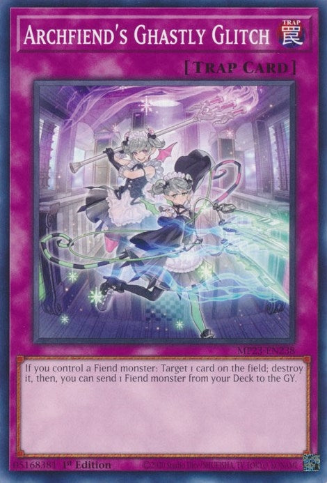 Image for Archfiend's Ghastly Glitch (25th Anniversary Tin: Dueling Heroes Mega Pack) (MP23-EN238) - YuGiOh
