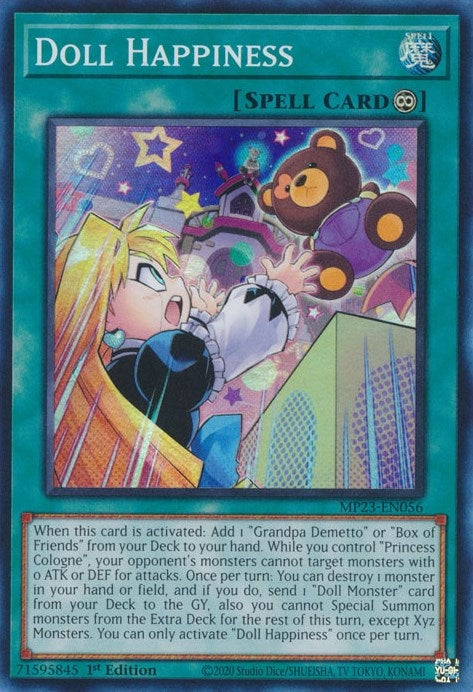 Image for Doll Happiness (25th Anniversary Tin: Dueling Heroes Mega Pack) (MP23-EN056) - YuGiOh