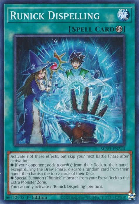 Image for Runick Dispelling (25th Anniversary Tin: Dueling Heroes Mega Pack) (MP23-EN244) - YuGiOh