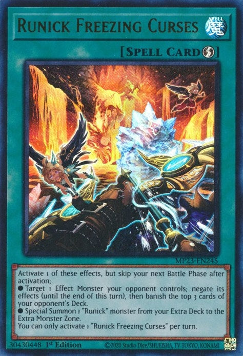 Image for Runick Freezing Curses (25th Anniversary Tin: Dueling Heroes Mega Pack) (MP23-EN245) - YuGiOh