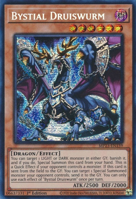 Image for Bystial Druiswurm (25th Anniversary Tin: Dueling Heroes Mega Pack) (MP23-EN159) - YuGiOh
