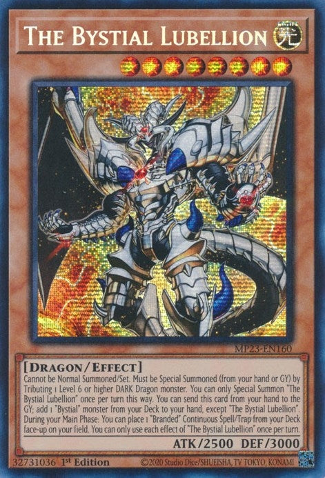 Image for The Bystial Lubellion (25th Anniversary Tin: Dueling Heroes Mega Pack) (MP23-EN160) - YuGiOh