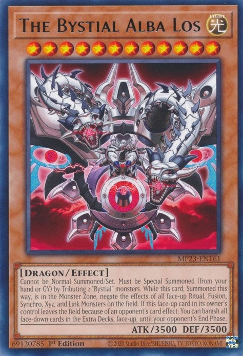 Image for The Bystial Alba Los (25th Anniversary Tin: Dueling Heroes Mega Pack) (MP23-EN161) - YuGiOh