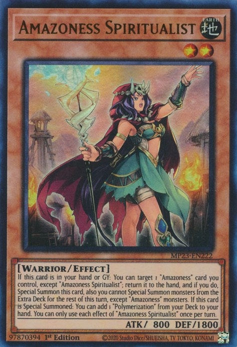 Image for Amazoness Spiritualist (25th Anniversary Tin: Dueling Heroes Mega Pack) (MP23-EN222) - YuGiOh