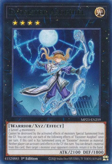 Image for Exosister Asophiel (25th Anniversary Tin: Dueling Heroes Mega Pack) (MP23-EN259) - YuGiOh