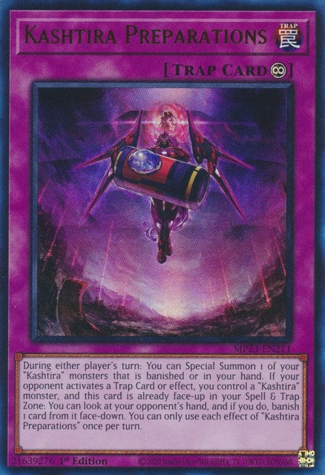 Image for Kashtira Preparations (25th Anniversary Tin: Dueling Heroes Mega Pack) (MP23-EN211) - YuGiOh