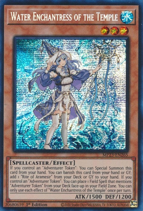 Image for Water Enchantress of the Temple (25th Anniversary Tin: Dueling Heroes Mega Pack) (MP23-EN265) - YuGiOh